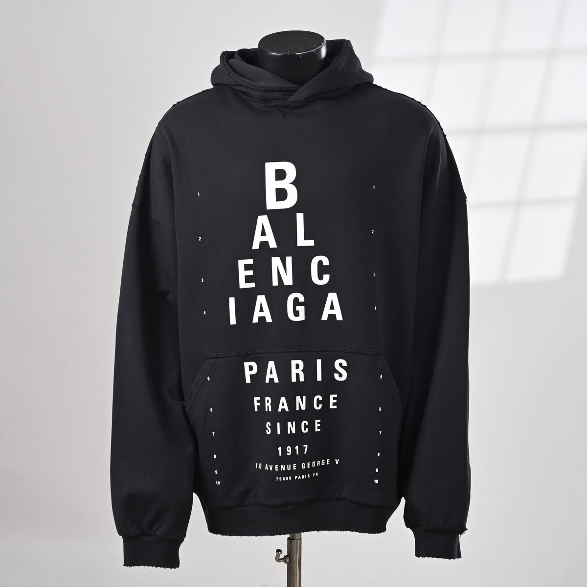 Balenciaga Unisex Oversized Logo Hoodie