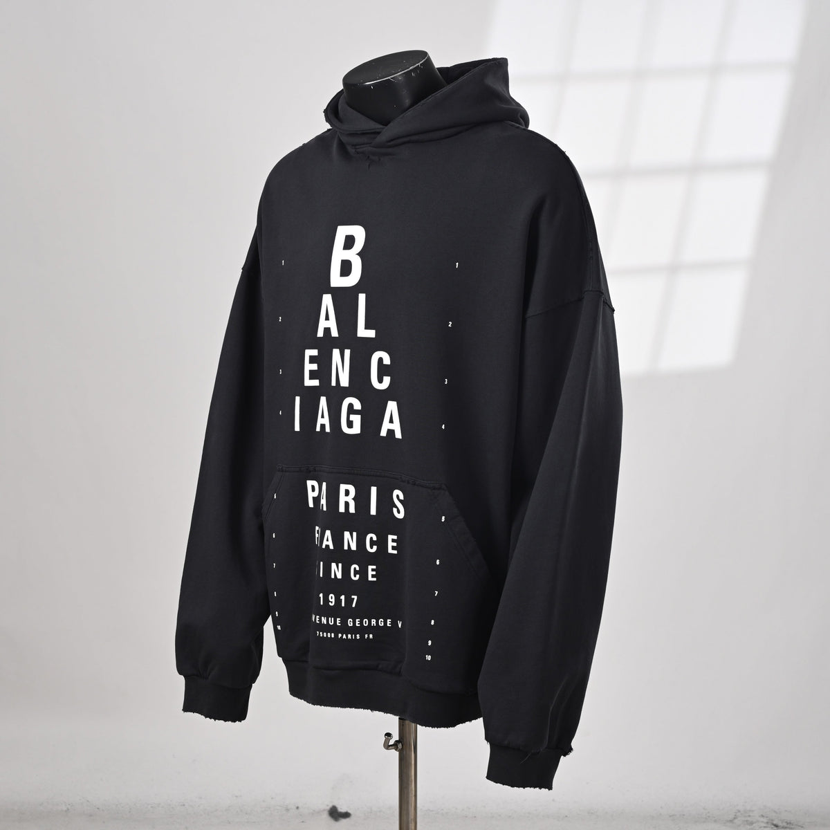 Balenciaga Unisex Oversized Logo Hoodie