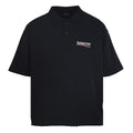 BALENCIAGA Cola Embroidery Short-Sleeve Polo Shirt