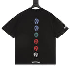 Chrome Hearts Multicolor Cross Print Short-Sleeve T-Shirt