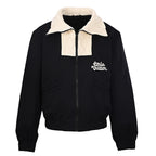 Louis Vuitton Cable-Knit Collar Belted Jacket