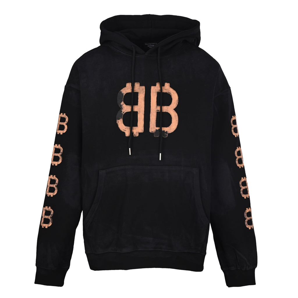Balenciaga Unisex Oversized Logo Hoodie