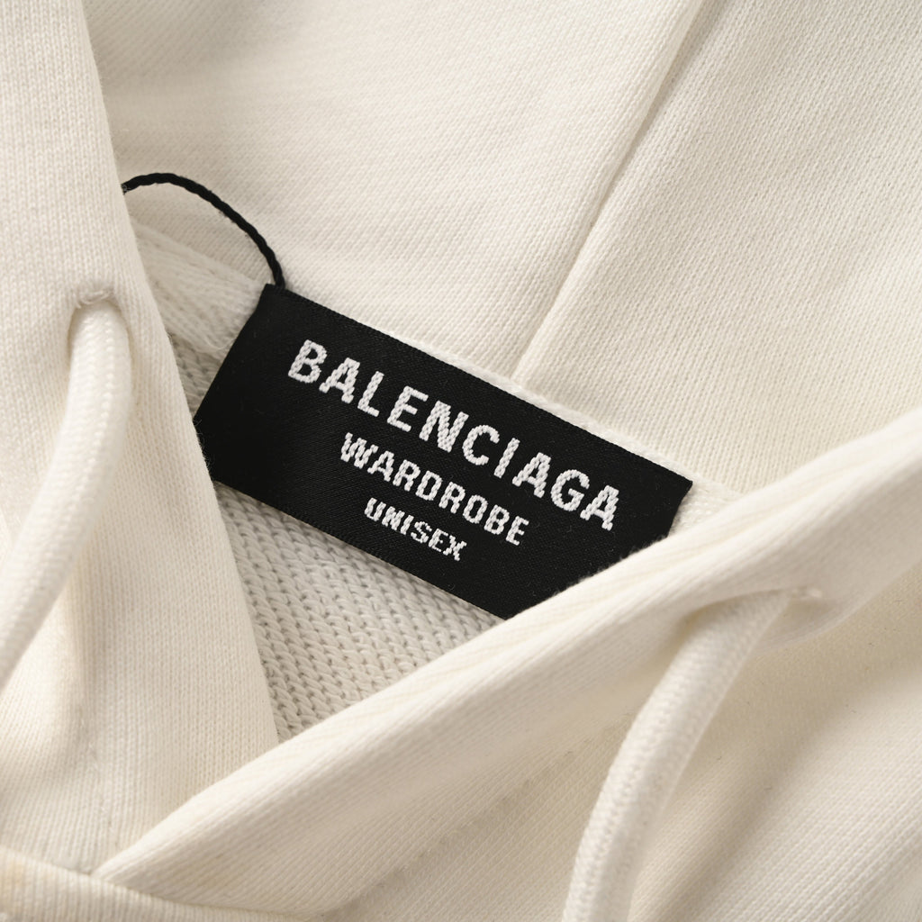 Balenciaga Unisex Oversized Logo Hoodie