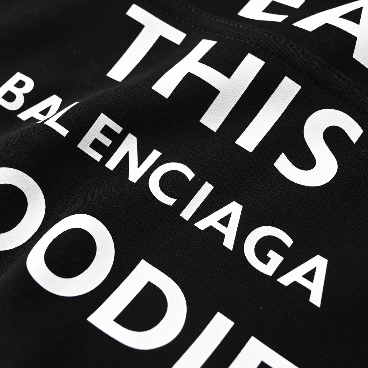 Balenciaga Unisex Oversized Logo Hoodie