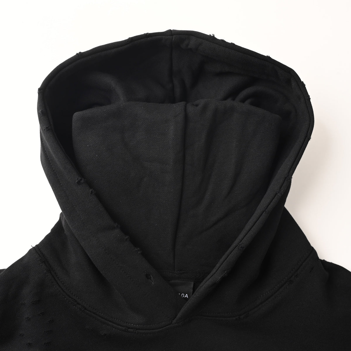Balenciaga Oversized Logo Pullover Hoodie