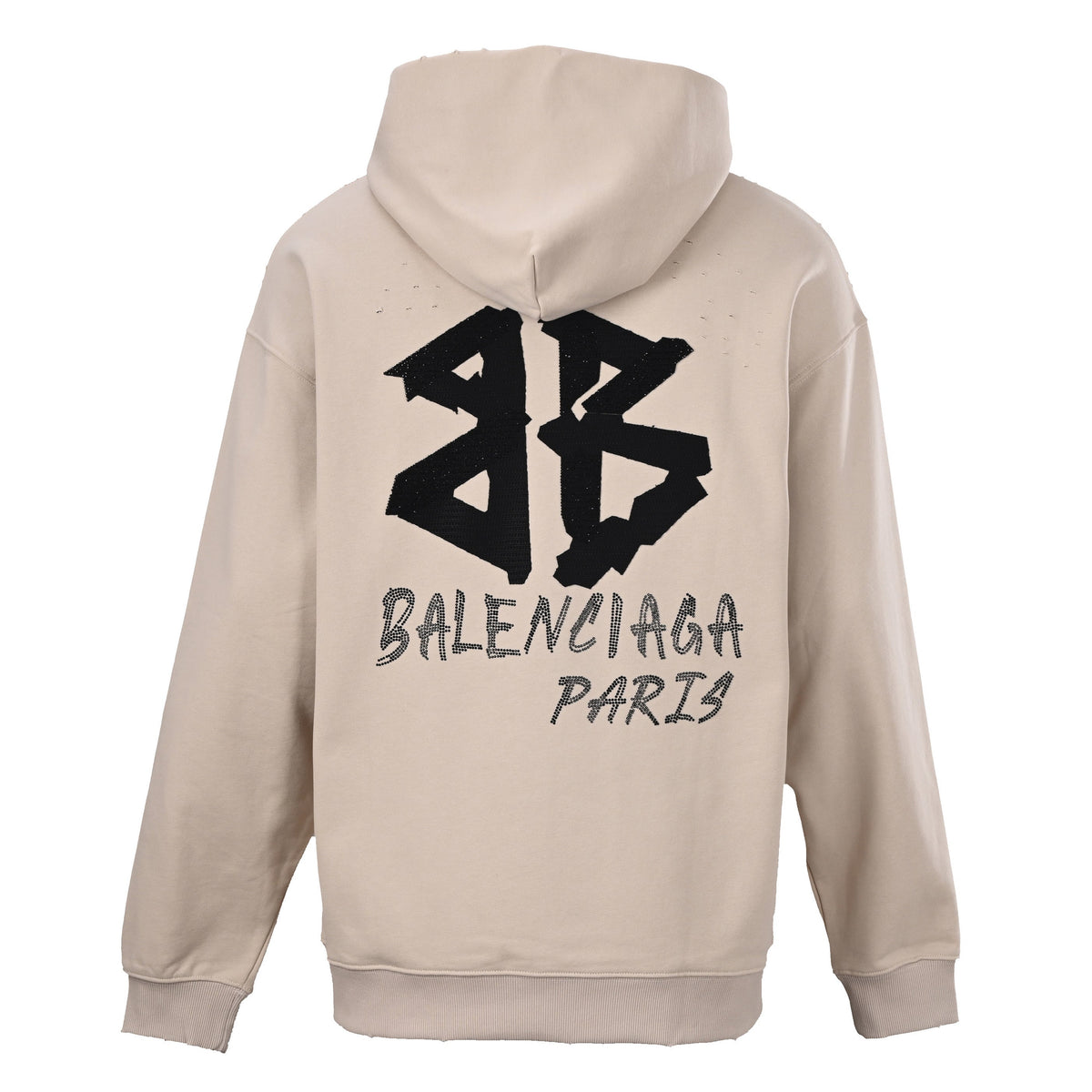 Balenciaga Unisex Oversized Logo Hoodie – Made in Italy