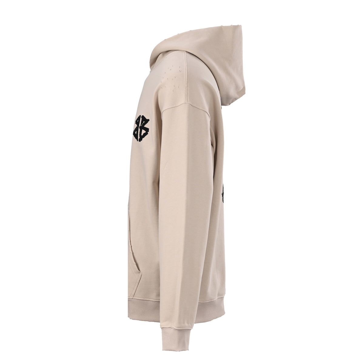 Balenciaga Unisex Oversized Logo Hoodie – Made in Italy