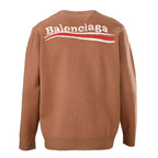 Balenciaga Paris Script Logo Cotton Hoodie