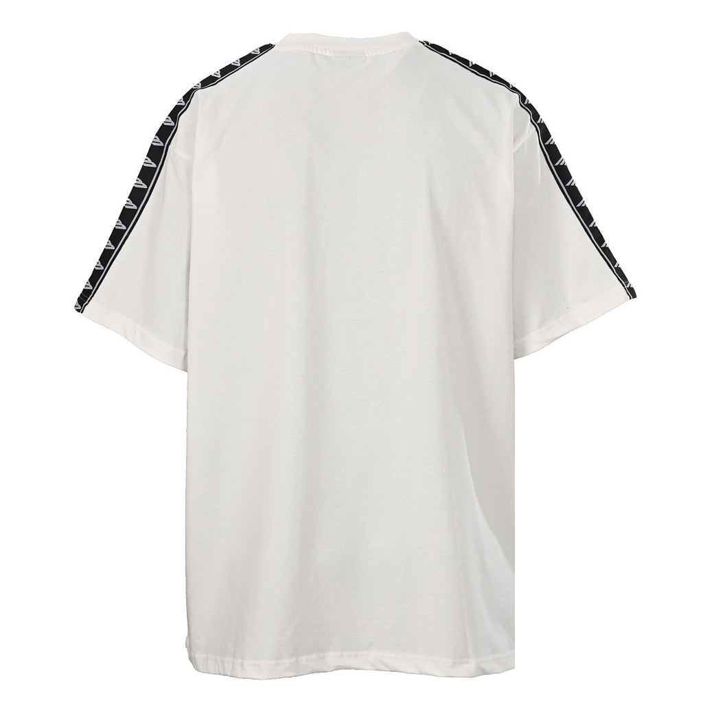 BALENCIAGA 3B Logo-Tape Short-Sleeve T-Shirt