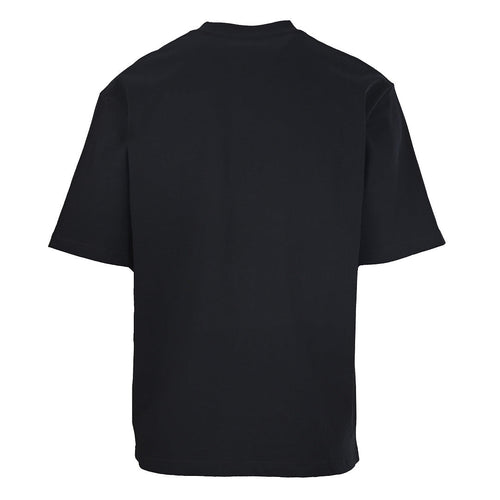 BALENCIAGA Double-B Buckle & Letter Print Short-Sleeve T-Shirt