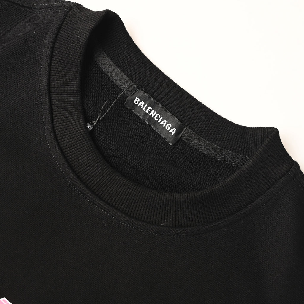 Balenciaga Unisex Oversized Logo Hoodie
