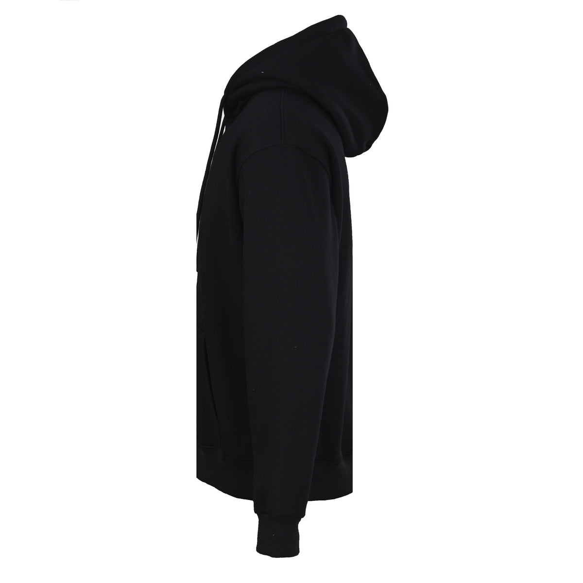 Balenciaga Large-Scale Logo Print Cotton Jersey Hoodie