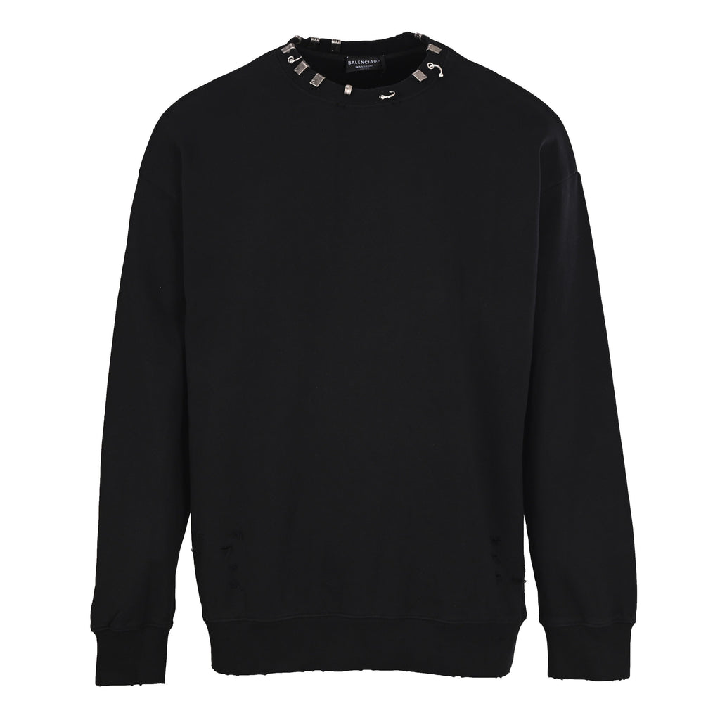Balenciaga Unisex Oversized Logo Hoodie