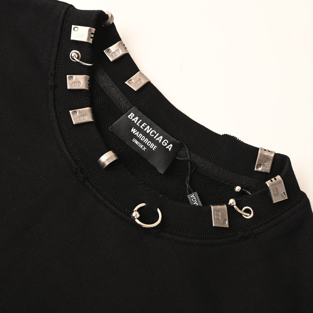 Balenciaga Unisex Oversized Logo Hoodie