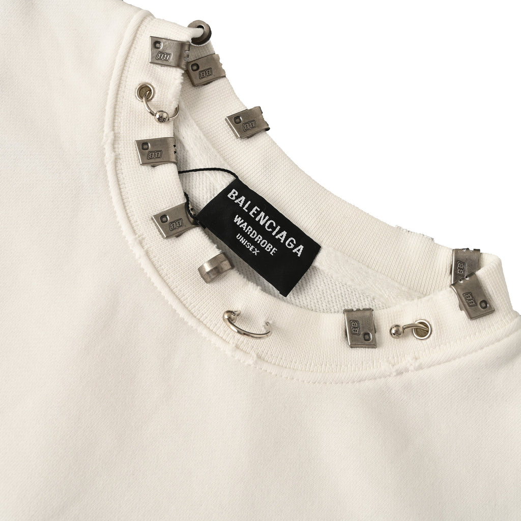 Balenciaga Unisex Oversized Logo Hoodie