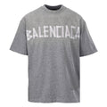 Balenciaga (BLCG) Grey Masking Tape Short-Sleeve T-Shirt