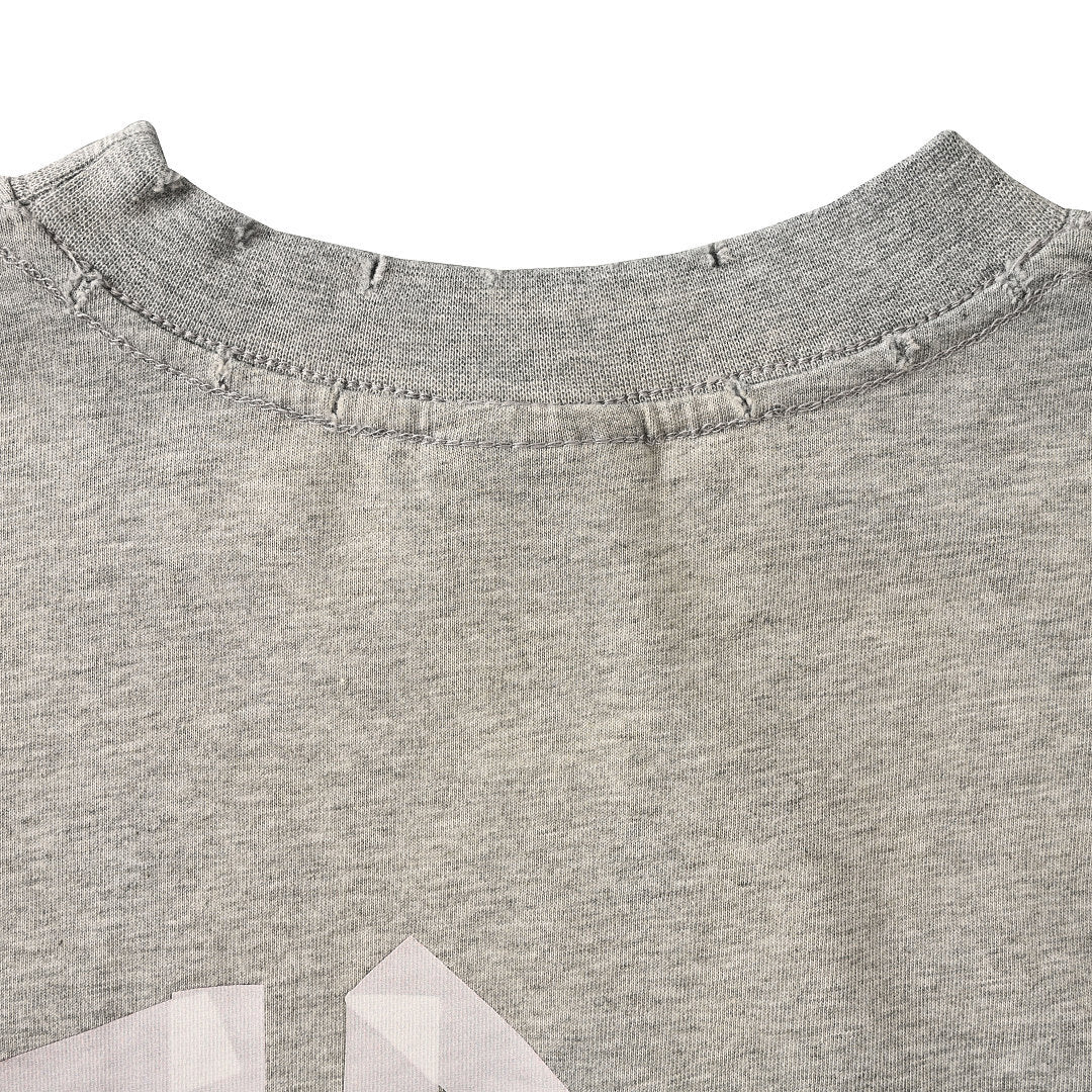 Balenciaga (BLCG) Grey Masking Tape Short-Sleeve T-Shirt