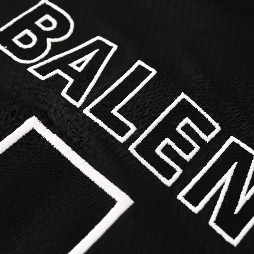 Balenciaga Large-Scale Logo Print Cotton Jersey T-Shirt