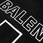 Balenciaga Large-Scale Logo Print Cotton Jersey T-Shirt