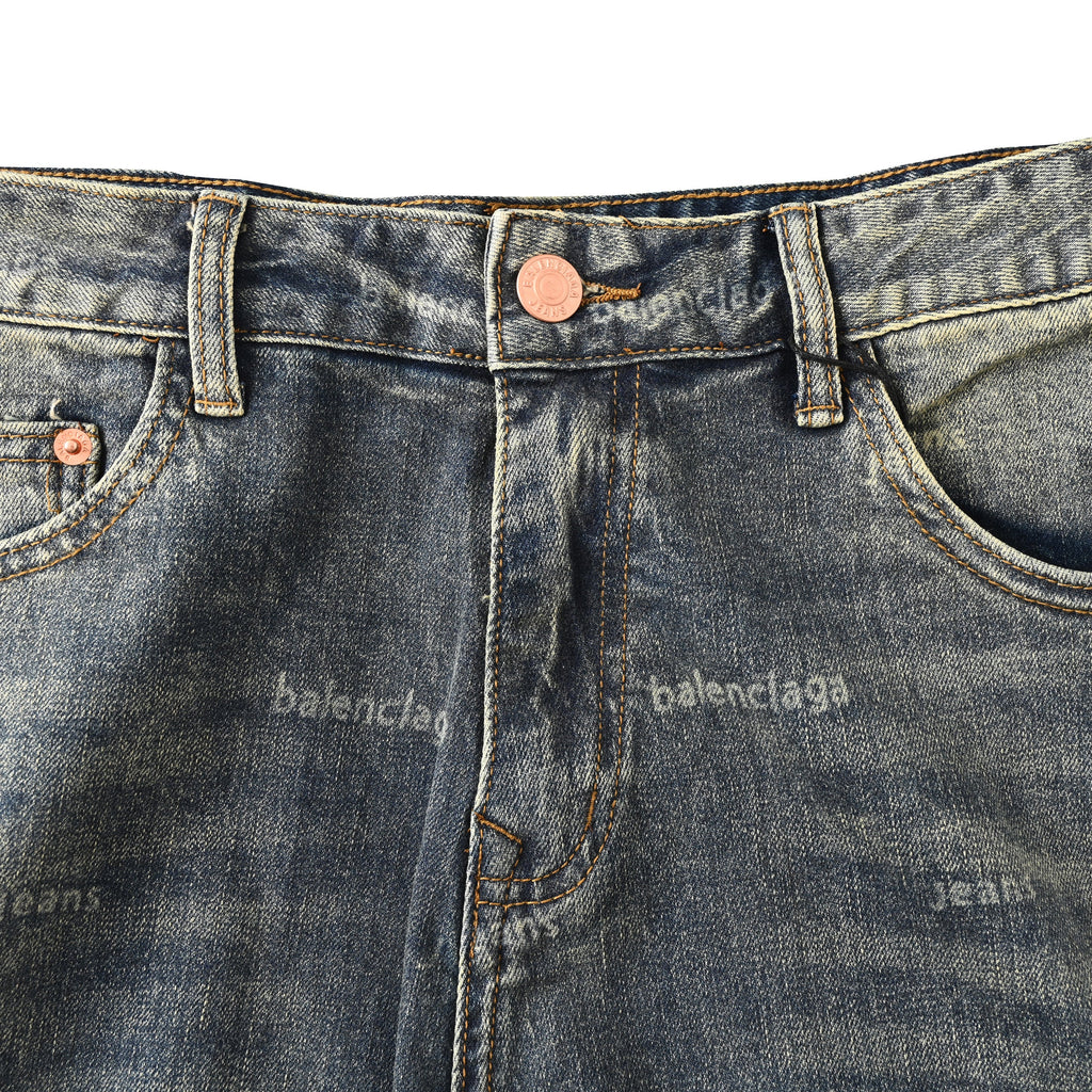 Balenciaga Distressed Jeans