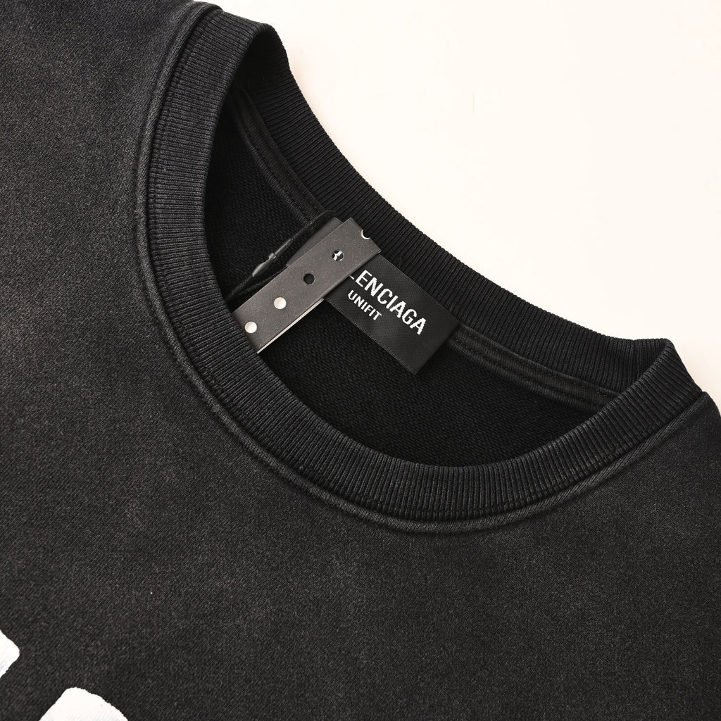 Balenciaga Unisex Oversized Logo Hoodie