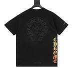 Chrome Hearts Yellow Sanskrit Print T-Shirt