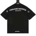 Chrome Hearts T-Shirt with 3D Sanskrit Script on the Back